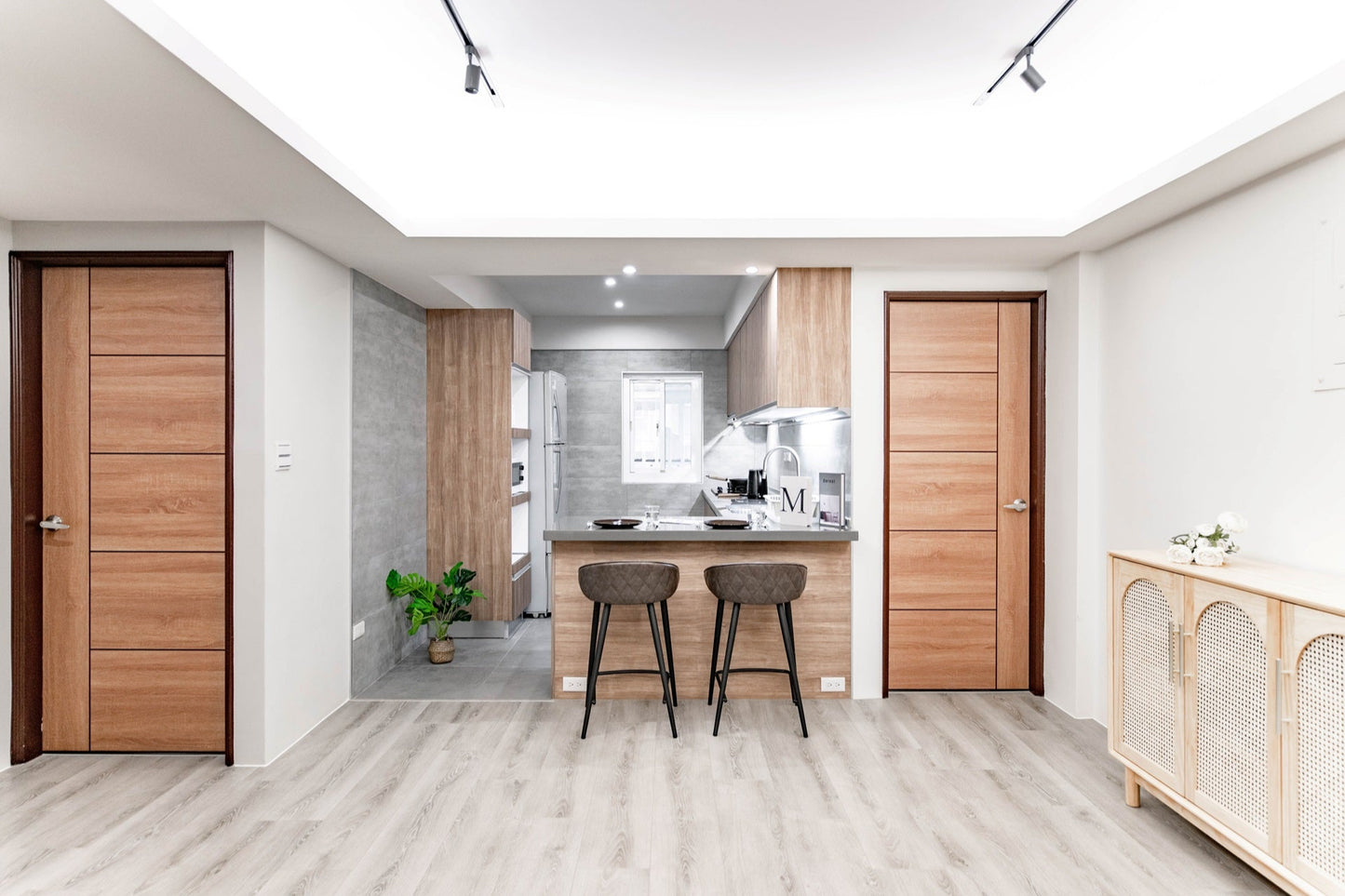 Fully-equipped kitchen for serviced apartment in Taipei Taiwan, ideal for long-term stays - Kolette Home