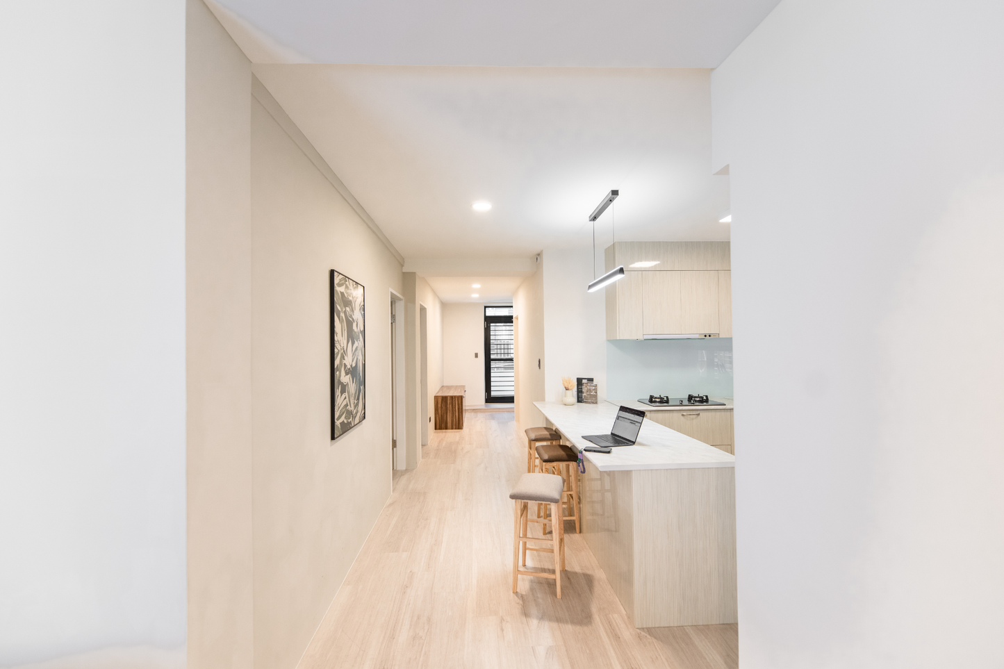 Fully-equipped kitchen for serviced apartment in Taipei Taiwan, ideal for long-term stays - Kolette Home