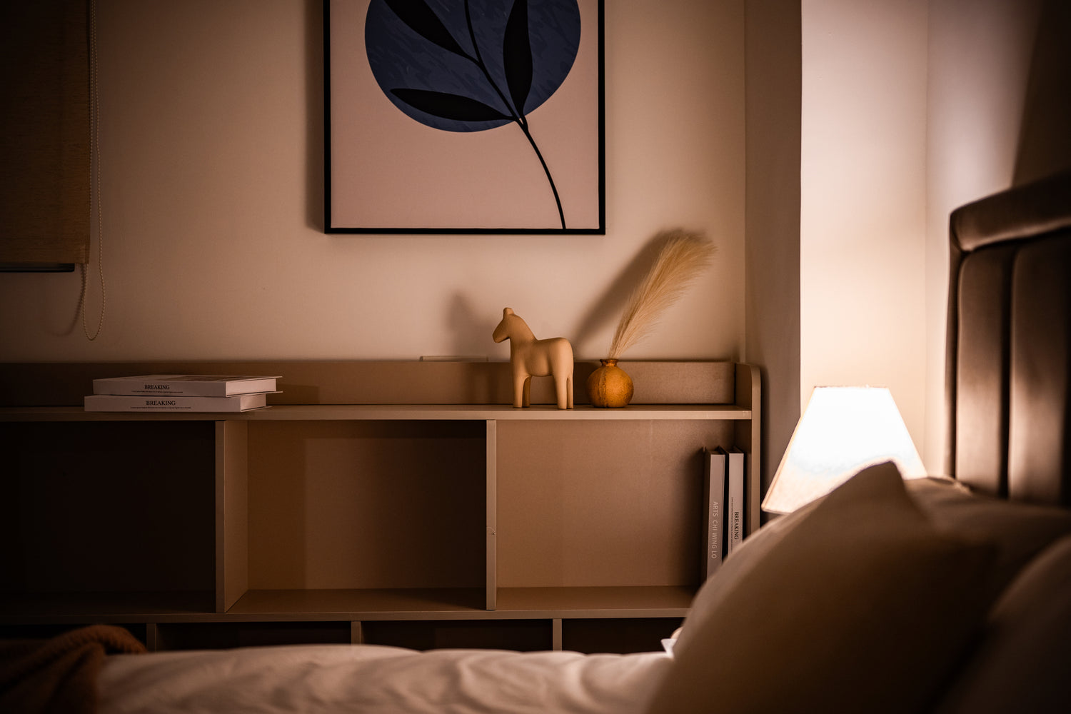 Cozy bedroom in Taipei Taiwan monthly apartment with premium bedding and quiet atmosphere - Kolette Home