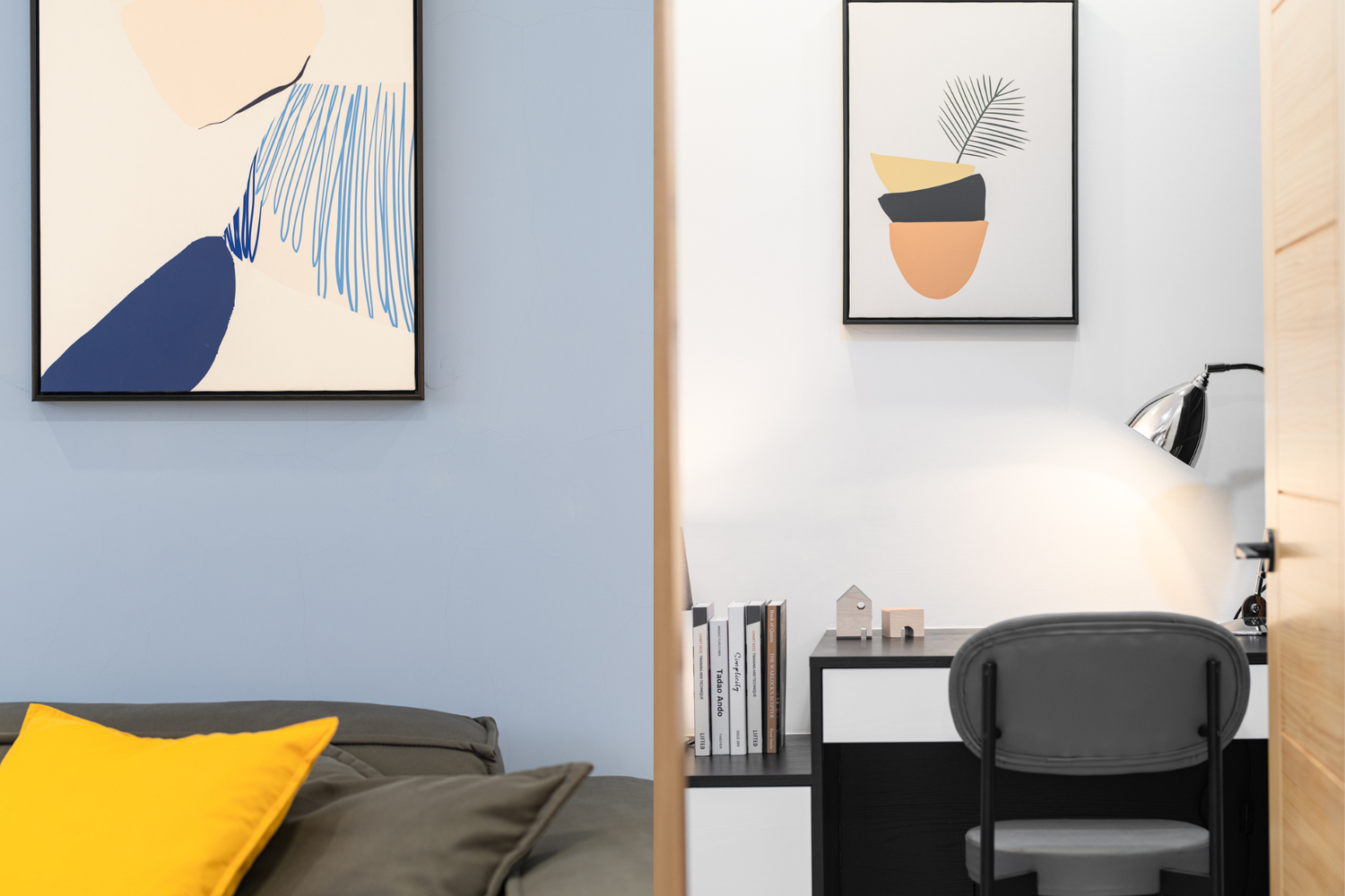 Dedicated workspace for digital nomads in Taipei Taiwan short-term apartment with high-speed Wi-Fi - Kolette Home