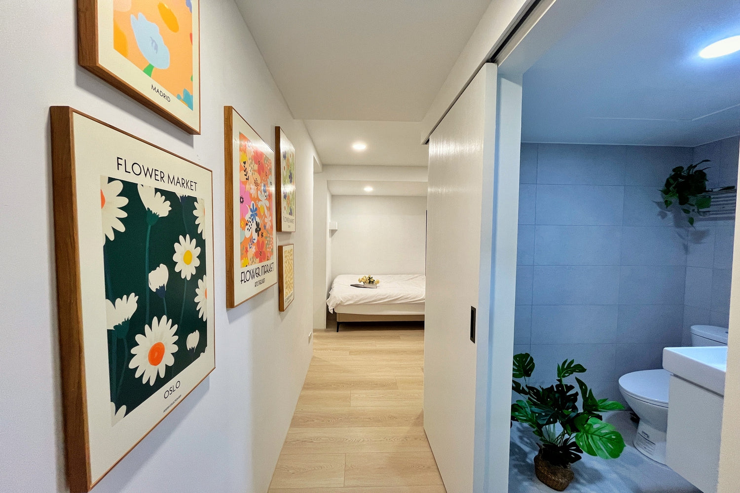 Clean hotel-grade bathroom in Taipei Taiwan short-term rental with Japanese bidet - Kolette Home