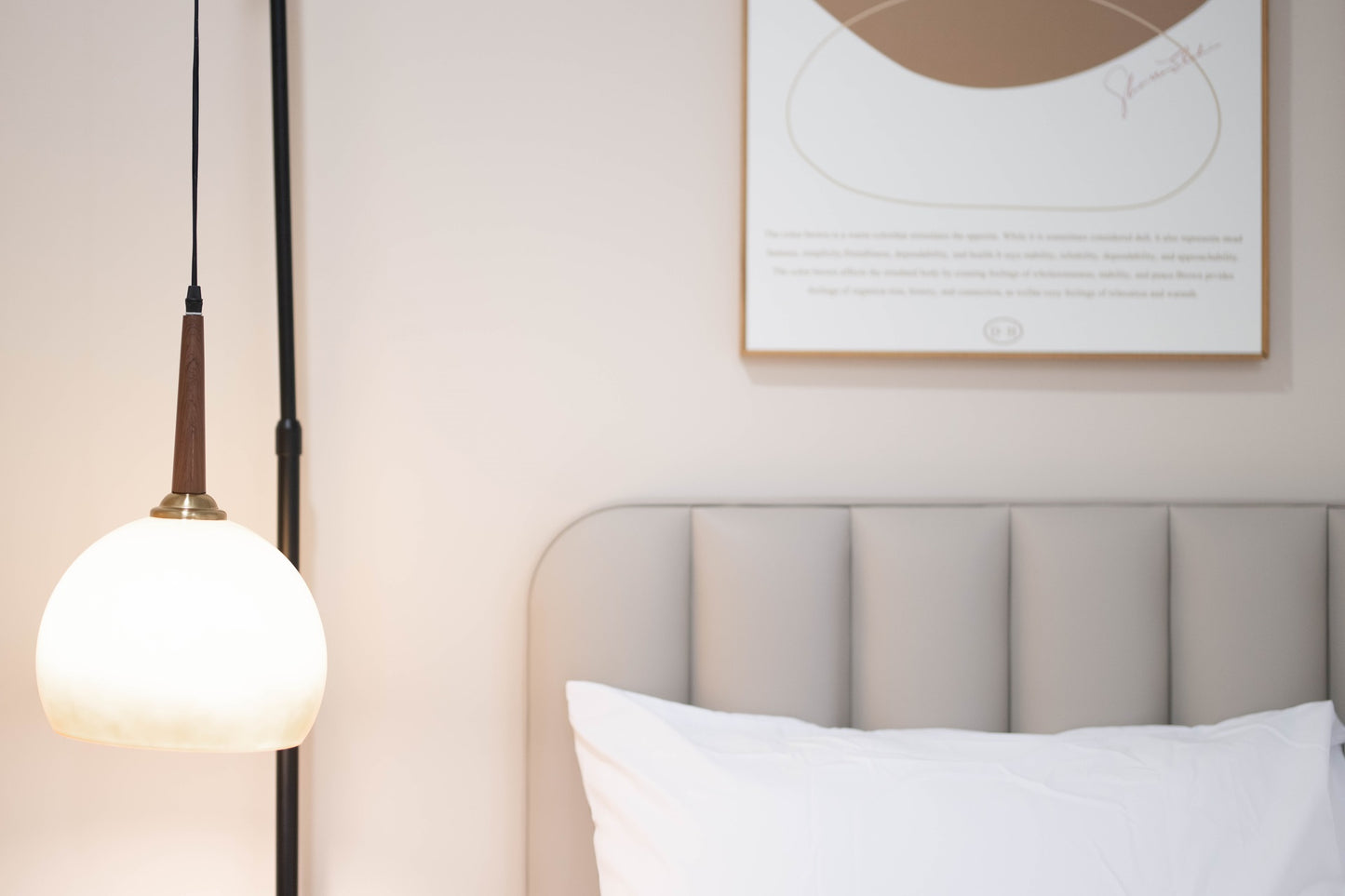 Cozy bedroom in Taipei Taiwan monthly apartment with premium bedding and quiet atmosphere - Kolette Home