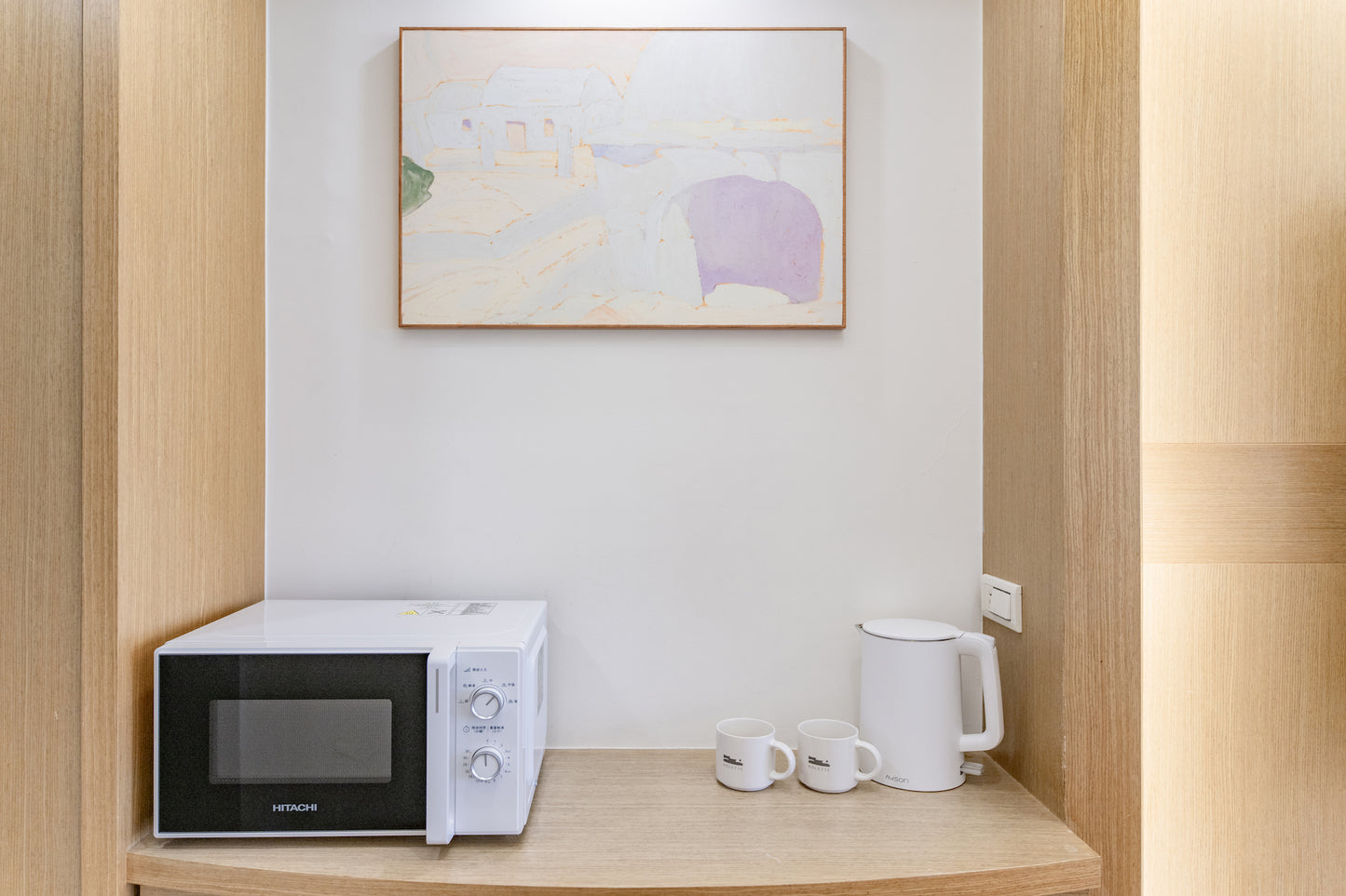 Modern living room in Taipei Taiwan short-term apartment with foreigners friendly - Kolette Home