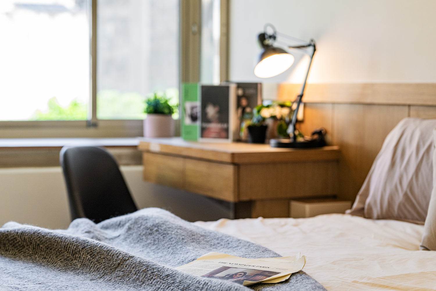 Dedicated workspace for digital nomads in Taipei Taiwan short-term apartment with high-speed Wi-Fi - Kolette Home