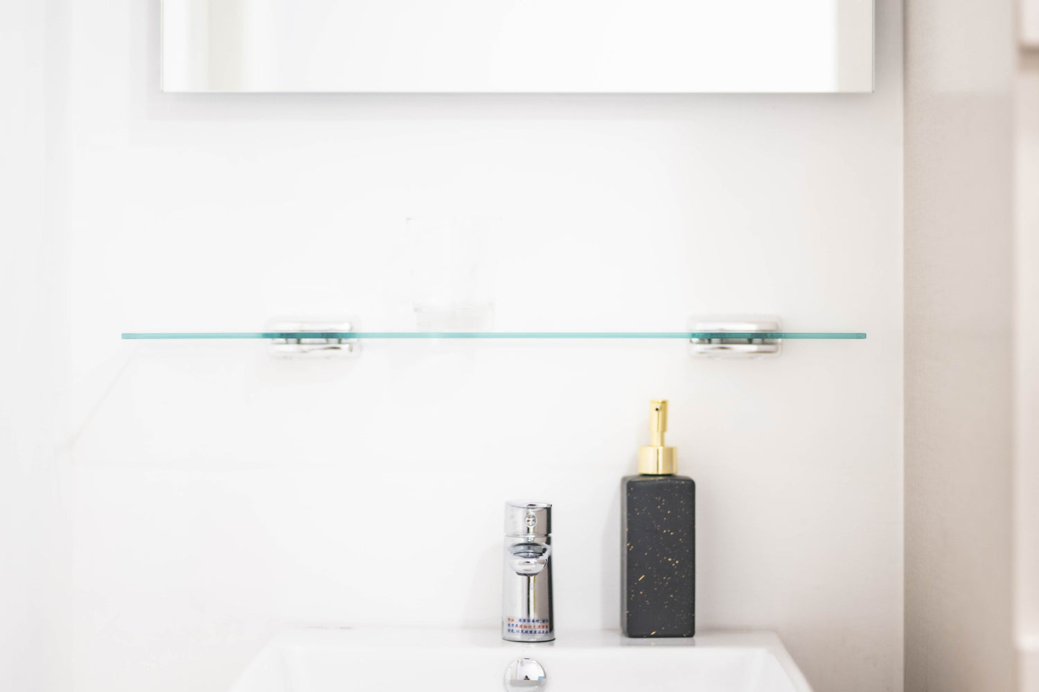 Clean hotel-grade bathroom in Taipei Taiwan short-term rental  Kolette Home