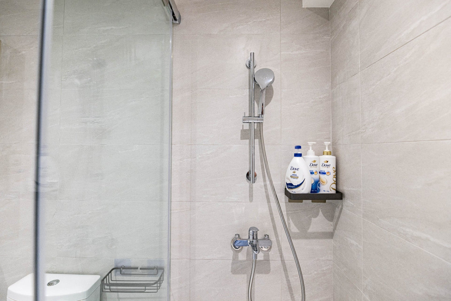 Clean hotel-grade bathroom in Taipei Taiwan short-term rental  - Kolette Home