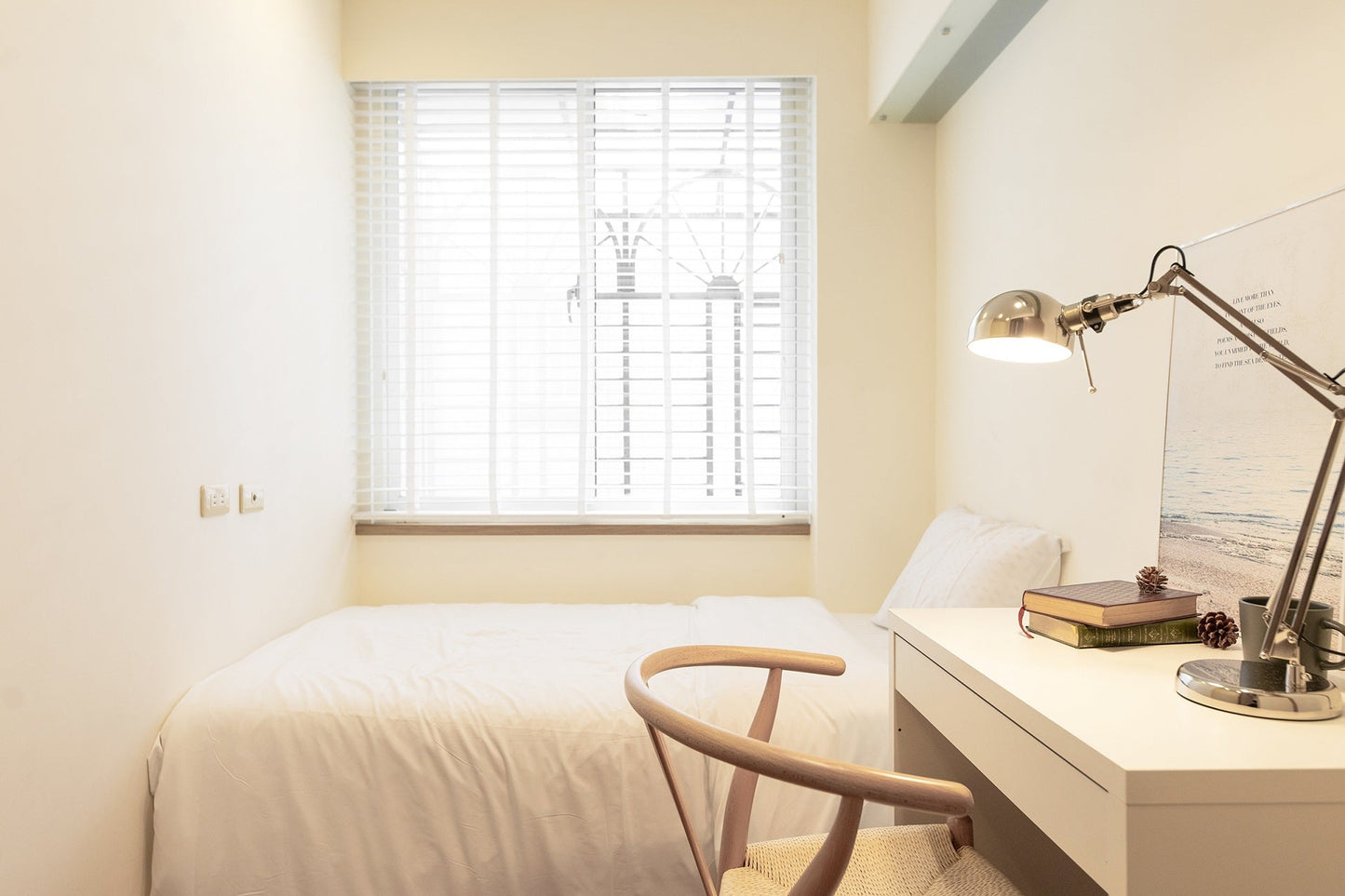 Dedicated workspace for digital nomads in Taipei Taiwan short-term apartment with high-speed Wi-Fi - Kolette Home